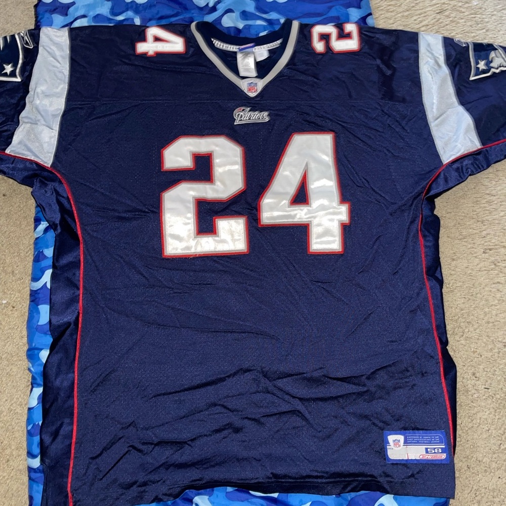 Reebok Ty Law Patriots jersey